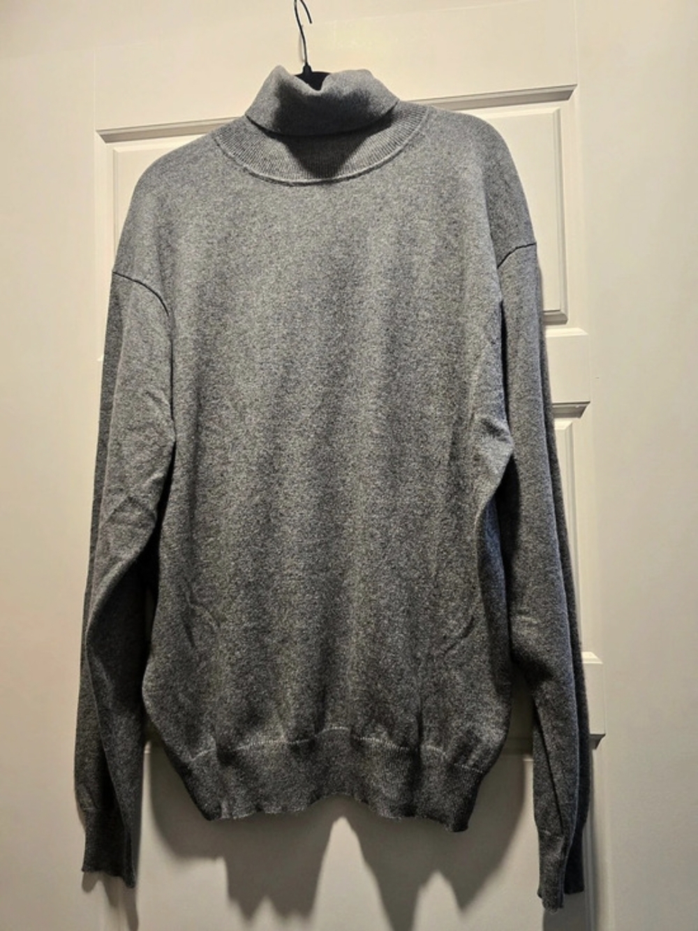 Patrick James Reserve 100% Cashmere Turtleneck Gray Size 2XL